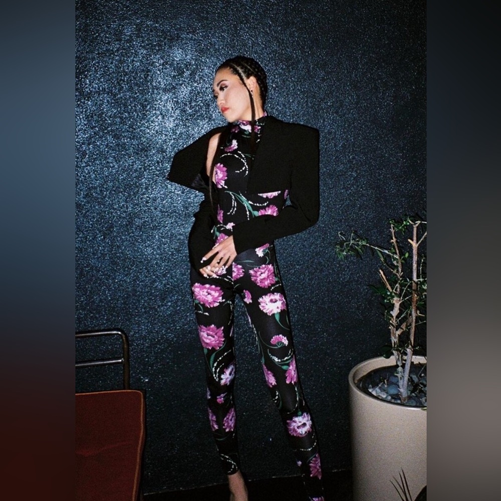 Rodarte Floral Stretch Leggings*Seen on Jamie Xie*